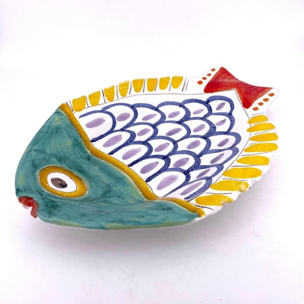 DeSimone ceramic Fish Plater